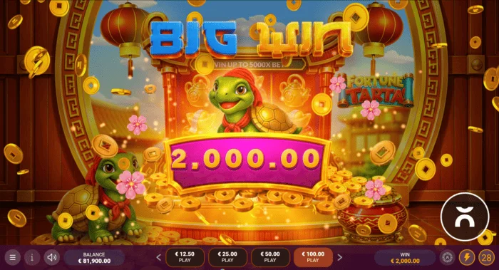 Fortune Tarta – nagy nyeremény az alapjátékban